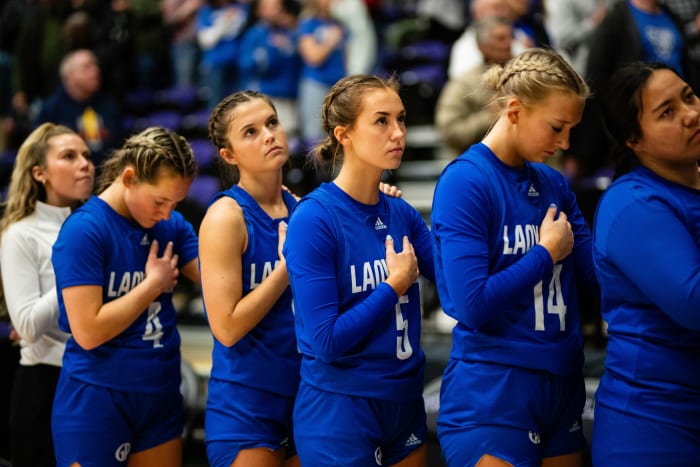 Benson Grants Pass 6A Oregon girls basketball quarterfinal 2024 Naji Saker -7
